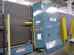 Склопакетна лінія Lisec 2500Х3500 з газ пресом і роботом герметизації