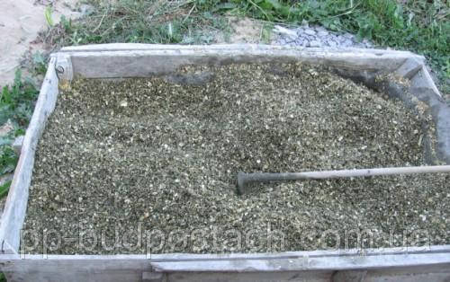 Тирсу Приготовлений склад для утеплення