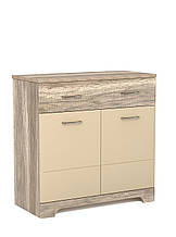 Комод у вітальню ДСП/МДФ 2Д1Ш Mulatto До Blonski