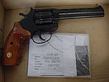 Револьвер під патрон Флобера Альфа 461 з дерев'яними ручками, фото 3