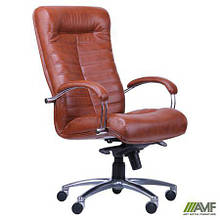 Крісло Оріон HB хром Мадрас коньяк AMF