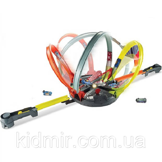 Автотрек Хот Вілс Революційні перегони Hot Wheels Roto Revolution FDF26, фото 1