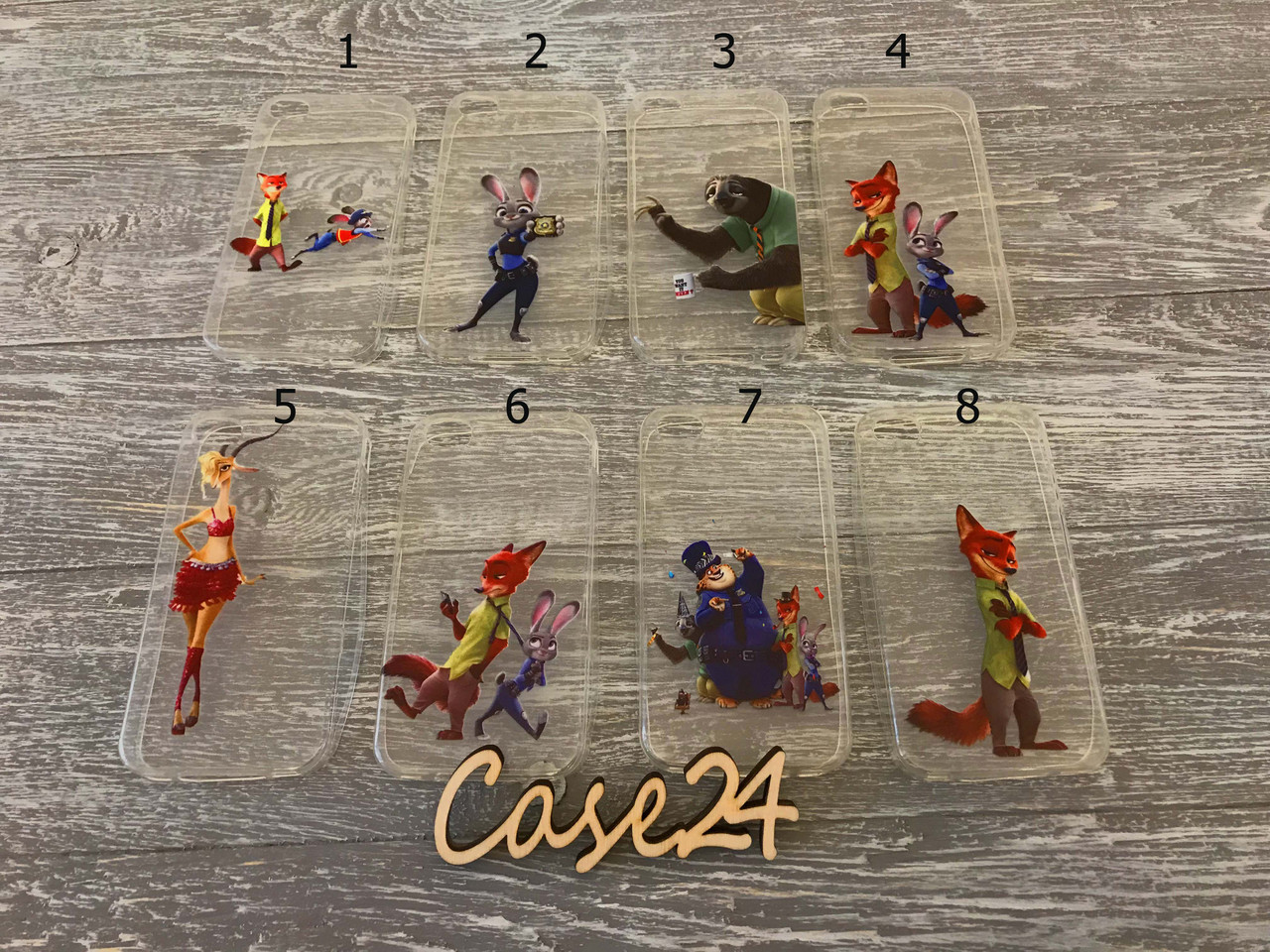 Ультратонкий чохол для iPhone 4 / 4S Зоотрополіс (8 кольорів)