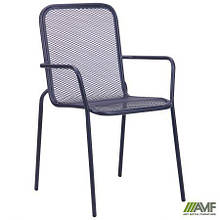 Стілець для саду Діжон металевий темно-сірий AMF