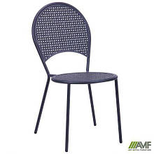 Стілець для саду Анжу металевий темно-сірий AMF