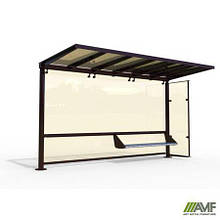 Зупинний комплекс металевий Елегант без кіоску і сіті-лайту AMF