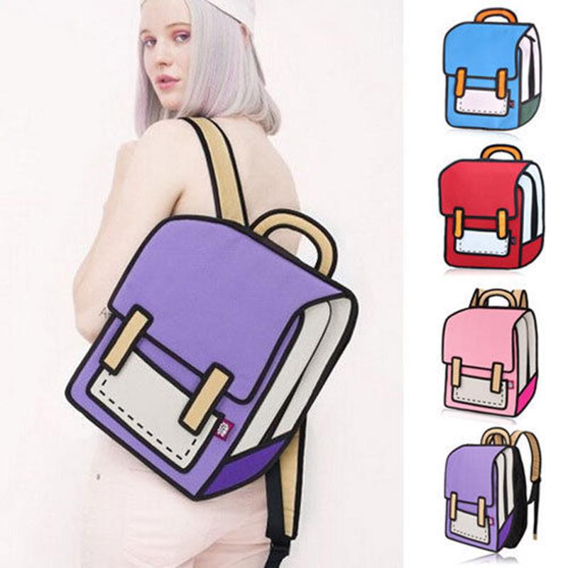 Шкільний 2Д 2D рюкзак