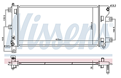 Радіатор охолодження + AC NISSENS Nissan Leaf AZE0 (13-17) 21410-3NF0A