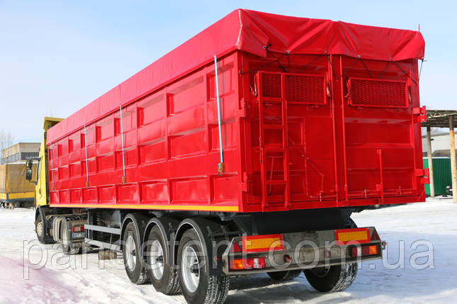 Тент на напівпричіп зерновоза з ПВХ тканини-Sedo( Іспанія) 650 г/м2, фото 1