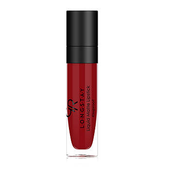 Рідка помада для губ Golden Rose №18 Longstay liquid matte Голден роуз матова