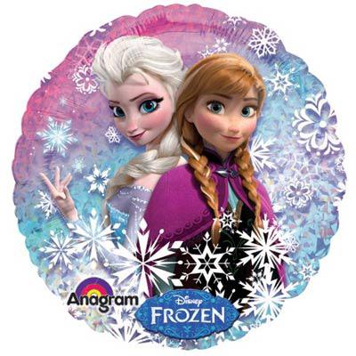 Frozen фольгована гелієва  кулька з гелієм, варіанти зима або весна, фото 1