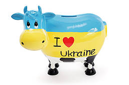 Корова-скарбничка "I love Ukraine" 21.5*12.5*19 см