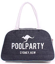 Женская джинсовая сумка POOLPARTY pool-16-jeans