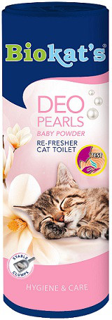605159 Biokat's Deo Pearls Baby Powder Знищувач запаху, 700 г