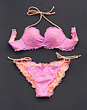 Мереживний купальник Victoria's secret, розмір 34 А + M, фото 4