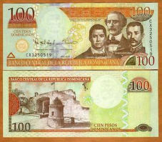 Dominican Republic Домініканська Республіка Домінікана - 100 Pesos Oro 2013 UNC