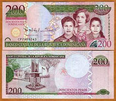 Домінікана / Dominicana 200 pesos domin. 2013 UNC