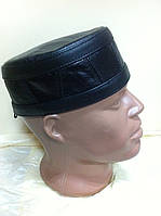 Чоловіча талібанка тюбетейка з натуральної шкіри 56-57 59-60 62