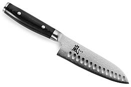 Ніж Сантоку Yaxell RAN 36001G з рифленням на клинку, 165 мм