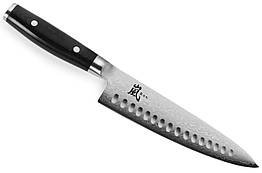 Ніж Кухарський Шеф Yaxell RAN 36000G з рифленням на клинку, 200 мм