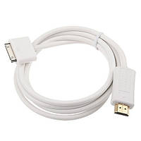 Кабель iPad iPhone iPod 30pin to HDMI Папа-Папа