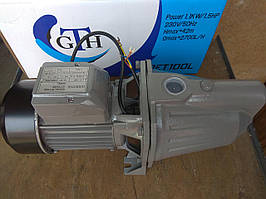 Насос побутовий Польща JET100L Grandwater 1.1 кВт поверхневий відцентровий