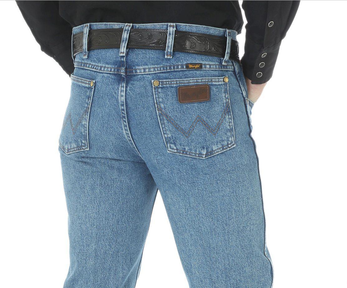 Wrangler 36MWZSW Cowboy Cut Slim Fit Stonewashed ID