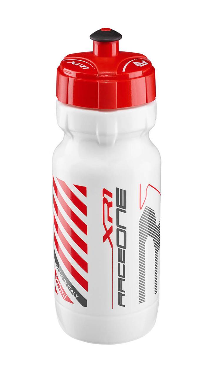 Фляга Raceone XR1 600 мл., Білий/червоний (BID009)