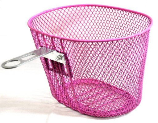Кошик Spencer передній з кріпленням рожевий (KOS028), фото 1