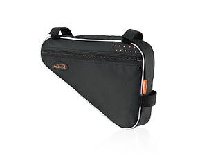 Сумка під раму кутова Ibera IB-FB1 чорний M (SAI037)