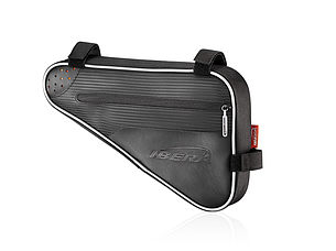 Сумка під раму кутова Ibera IB-FB2 чорний (SAI039)