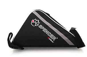 Сумка під раму кутова Spencer чорний (saks10)