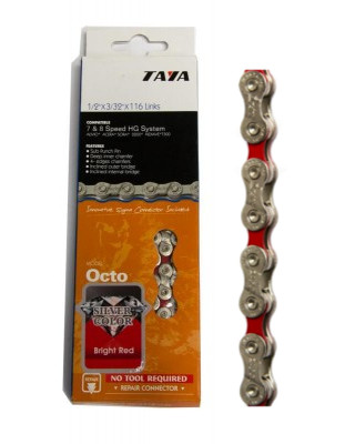 Ланцюг Taya Octo 8 шв сріблястий (lanc083)