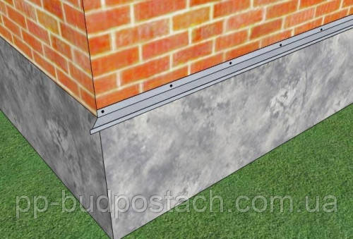  Установка цокольного профілю