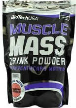 Гейнер BioTech USA Muscle Mass 1kg