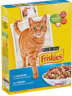 Корм ФРИСКИС сухий для кішок лосось/овочі 0,27 кг (Friskies)