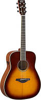 Электроакустическая гитара YAMAHA FG-TA Brown Sunburst