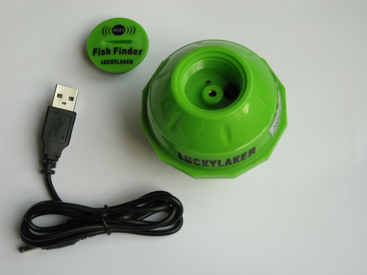 Fish finder Lucky ff-916 luckylaker - wi-fi эхолот беспроводной рыбопоисковый для рыбалки зимней и летней - фото 4 - id-p57724643