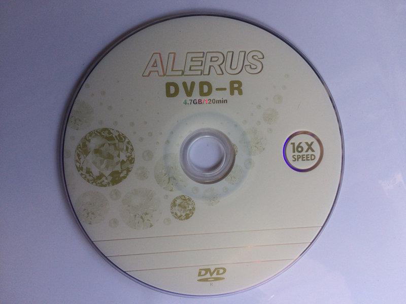 DVD-R диски для видео ALERUS 16x Bulk/50 - фото 1 - id-p639723963