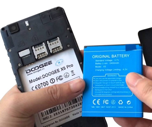 Акумулятор для Doogee X5 Pro, фото 1