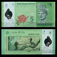 Малайзия / Malaysia 5 ringgit 2012 UNC