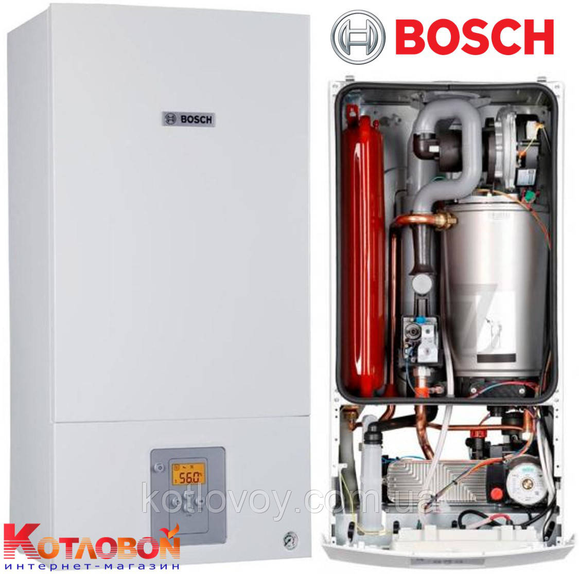 Конденсаційний двоконтурний котел Bosch Condens 2500 W WBC 28-1 DC 