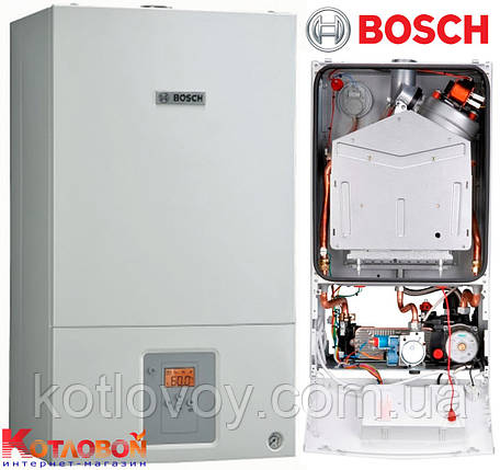 Настінний газовий турбований котел BOSCH GAZ 6000, фото 1