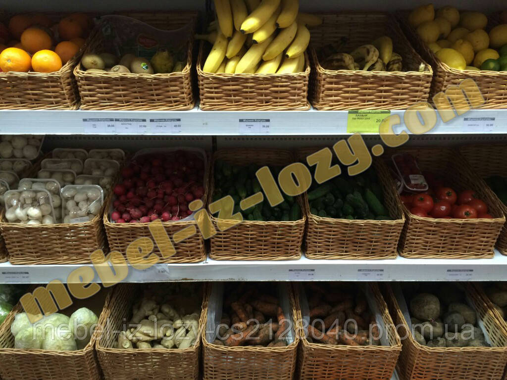 Лоток плетений 45х30 з висотою борту 15 см