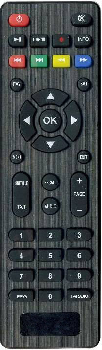 Пульт для тюнера SAT INTEGRAL S-1225 HD Able