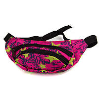 Сумка бананка на пояс Lerom L6 pink
