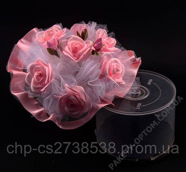 Весільний букет-дублер для нареченої рожевий - фото 4 - id-p729745452