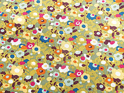 Відріз тканини зелена поляна 50 х 48 см.