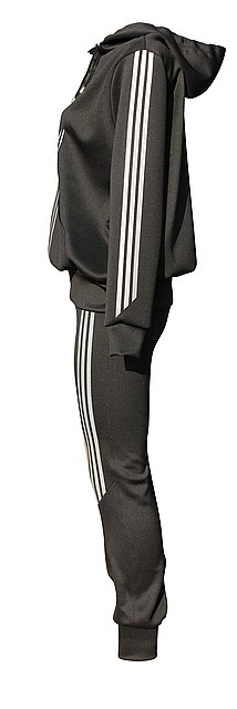 Спортивний костюм кенгуру Смужка, фото 1