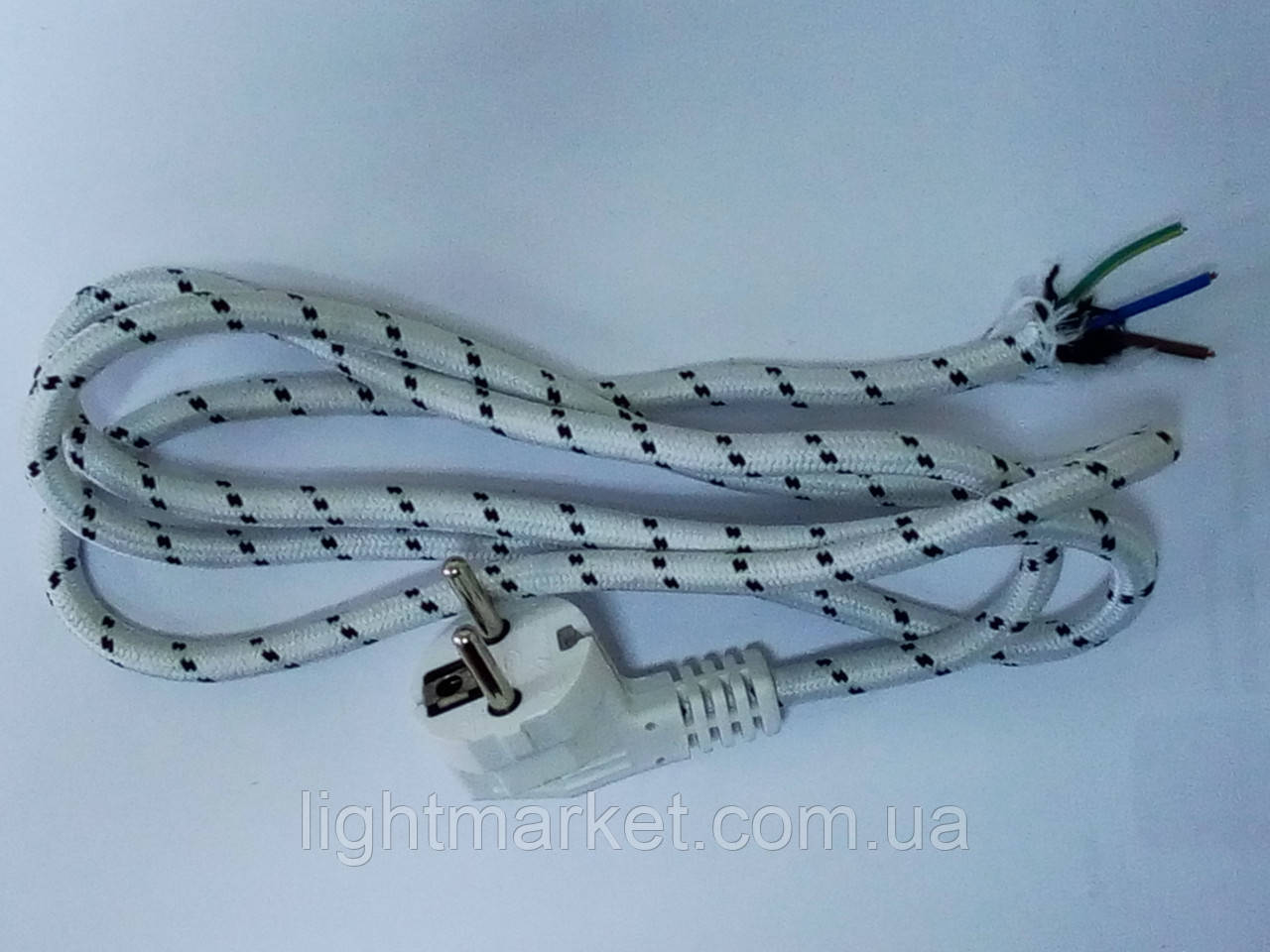 Шнур для праски з вилкою с/з 2м (3*0,75) ST 2172, фото 1